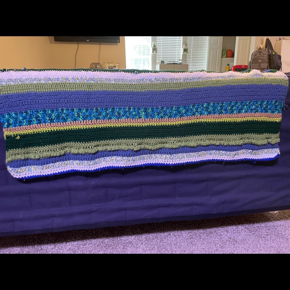 Modern blanket/ throw